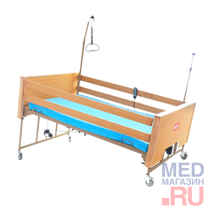 Кровать медицинская электрическая MET LARGO, ширина 120см