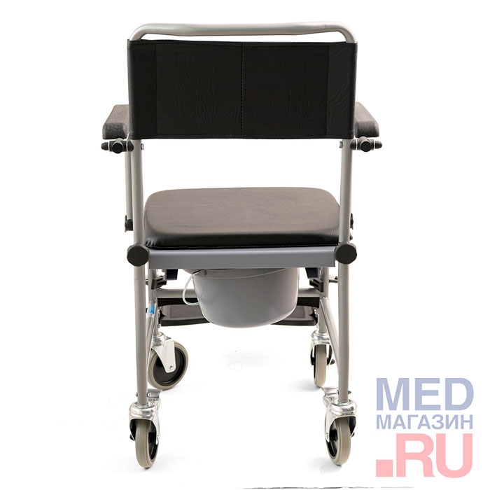Кресло-каталка с туалетным устройством W2 (5019W2P)