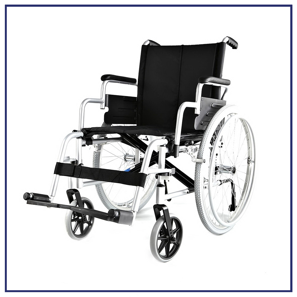 Кресло коляска для пациентов, 715*430*980мм