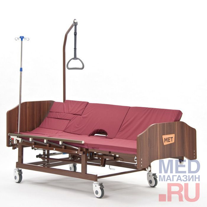 Кровать медицинская функциональная с туалетным устройством