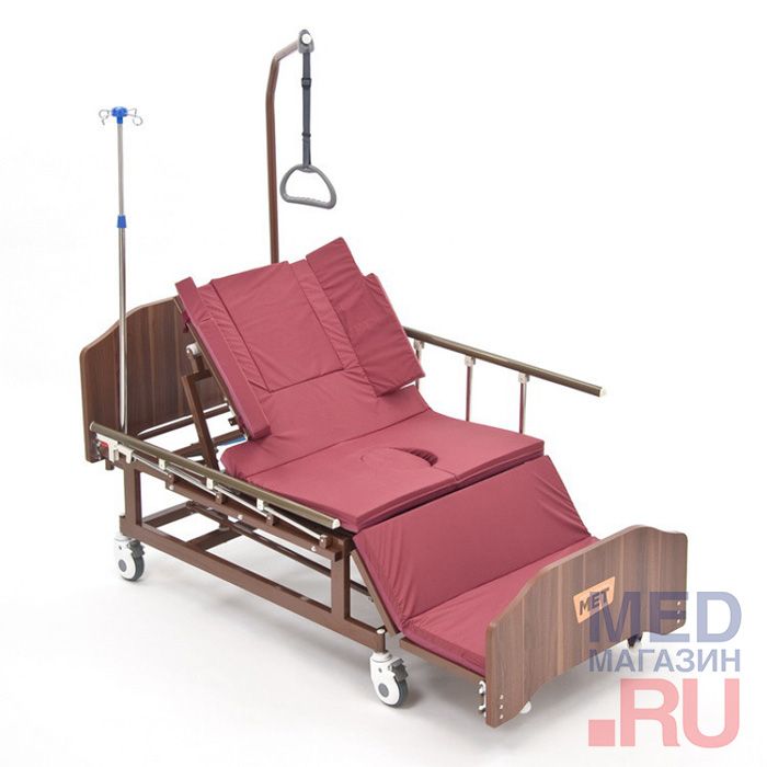 Кровать медицинская функциональная с туалетным устройством